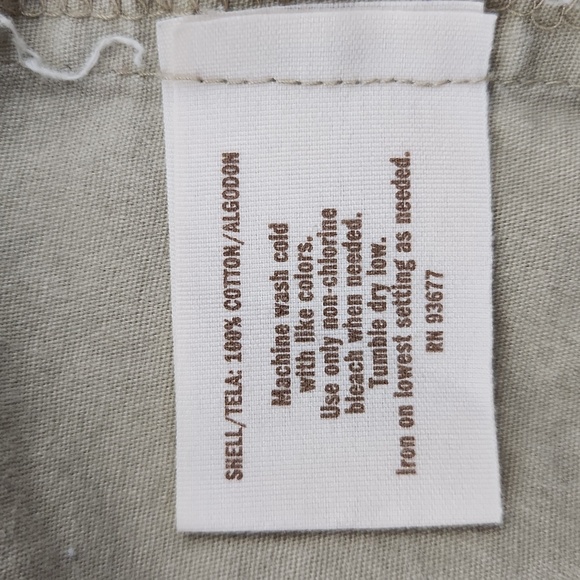 DECREE tan zip-up jacket size medium - Picture 7 of 11